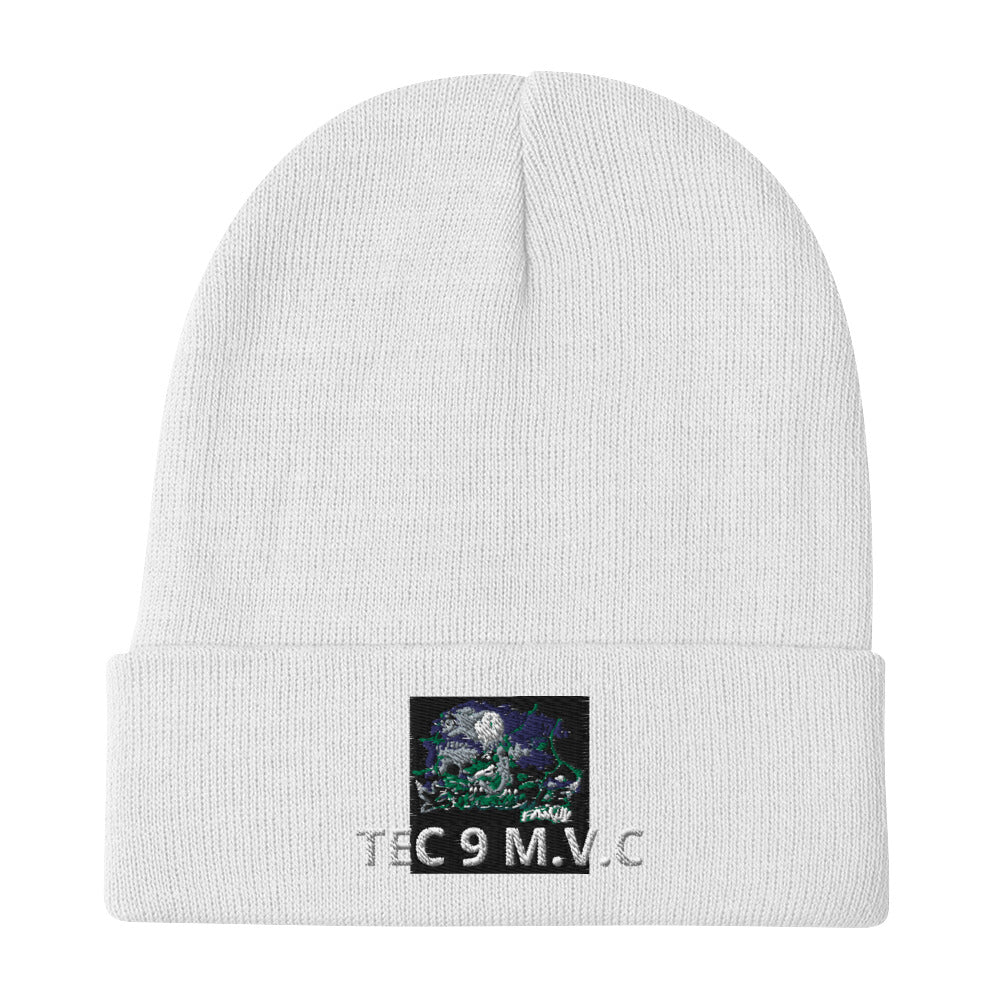 Embroidered Beanie