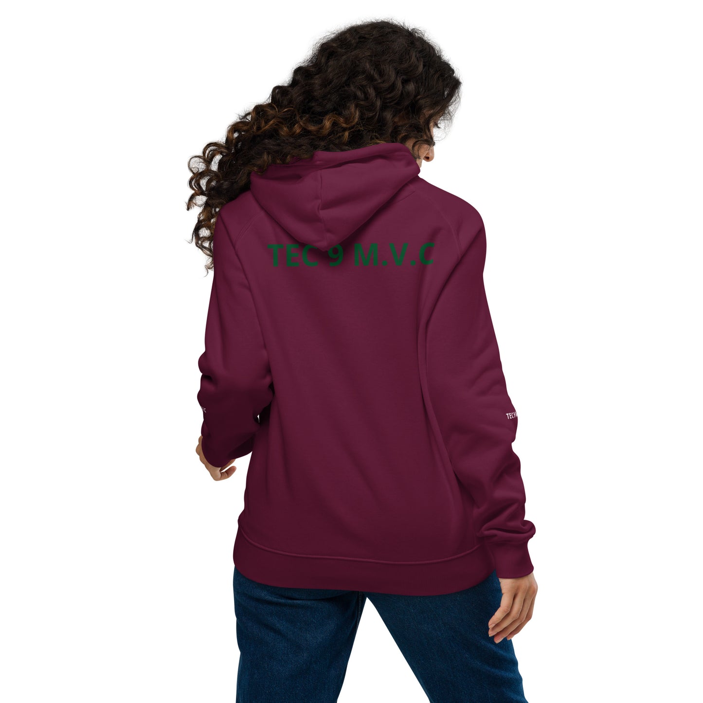 Unisex eco raglan hoodie