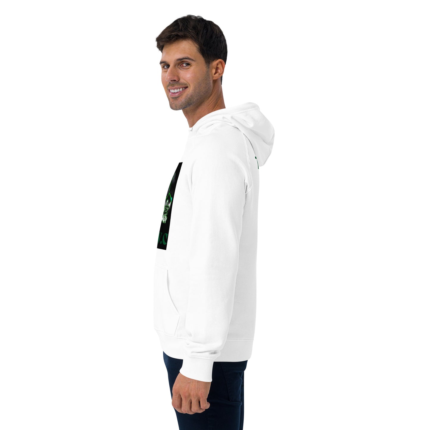 Unisex eco raglan hoodie