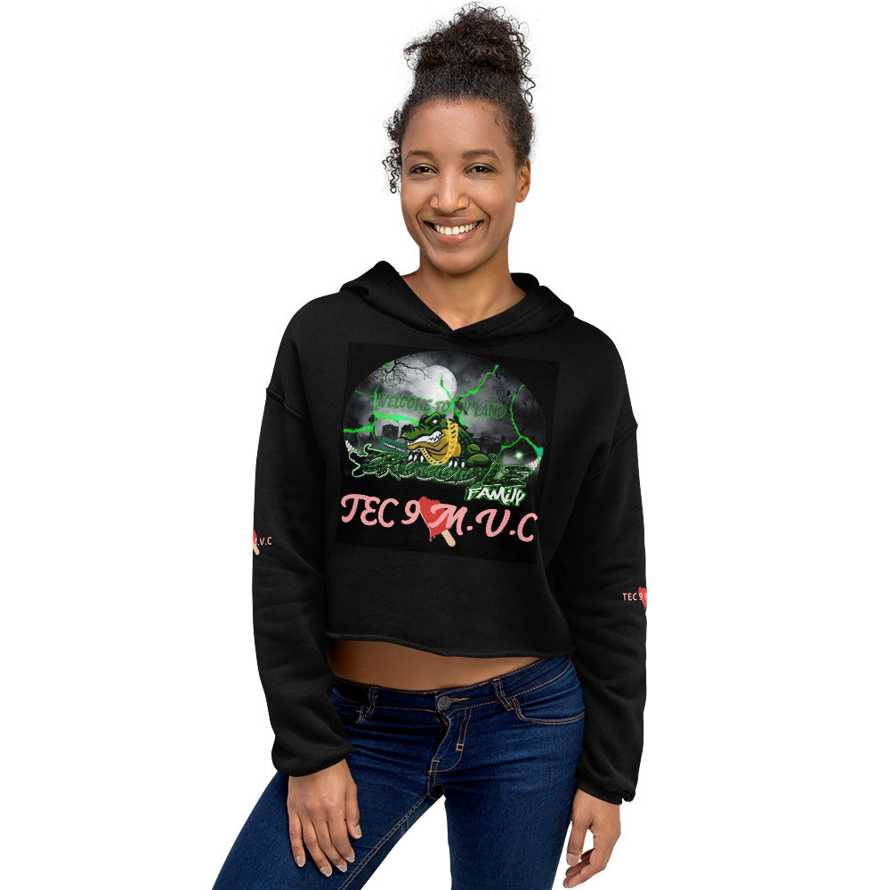 Woman Crop Hoodie